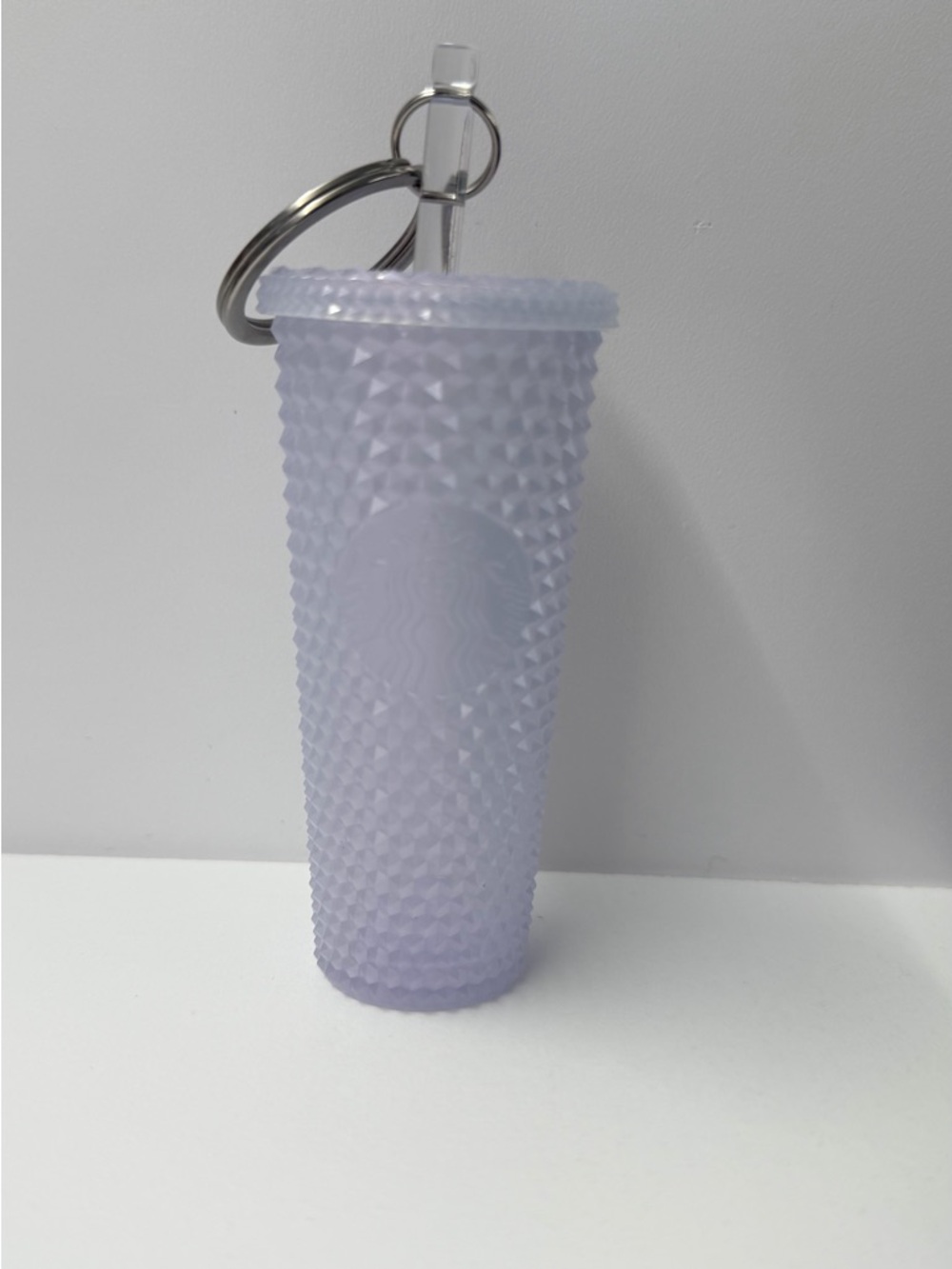 Starbucks Studded Iridescent Keychain Ornament from the 2021 holiday collection